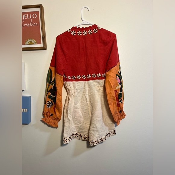 Farm Rio Long-Sleeve Romper - Picture 11 of 11